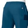 Maevn 8308 Men's Half Elastic 8-Pocket Cargo Pant Caribbean Blue XL Short view 4