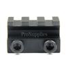 TACFUN 2PCS Flat TOP Half 1/2 INCH MINI Riser Block Mount 3 Slot Picatinny Rail view 4