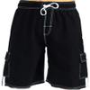 NORTY Big Boys' Swim Trunks - Stylish Bathing Suit for Kids - Swimsuit Shorts with Pockets - Comfortable Board Shorts - Black - 10-12 view 1
