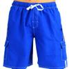 NORTY Big Boys' Swim Trunks - Stylish Bathing Suit for Kids - Swimsuit Shorts with Pockets - Comfortable Board Shorts - Royal - 10-12 view 1
