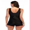 DIOWW Floral Print Tankini - Womens Plus Size Boyshort Tankini Bathing Suits Swimsuits for Women (Green, S) view 4