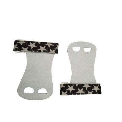 PUSH ATHLETIC Gymnastics Youth Hand Grips (White Stars, Large)