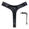 RADECKAL All in One Skate Tool, T Tool, Y Tool for Skateboards, Longboards, Mini Skateboards, and Cruisers (Black) view 1