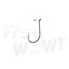 Qty 100 Fish WOW! Size 8/0 Fishing Octopus Hooks Black Nickel Super Sharp Made of Hi-Carbon Steel view 2