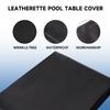 GSE Games & Sports Expert Billiard Pool Table Covers, 7'/8'/9' Waterproof & Tearproof Heavy Duty Leatherette Pool Table Covers (Several Colors Available, Black - 8ft) view 2