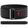 ProFitness Weightlifting Belt | Tapered Premium Weightlifting Belt for Weight Lifting | Powerlifting, Cross Training | Gym & Workout Belt (Black/Red, Small) view 1