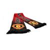 Manchester United FC Unisex Adults Speckled Scarf (One Size) (Red) view 2