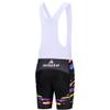 Uriah Women's Cycling Bib Shorts White 3D Coolmax Gel Padded Colorful Brush Size 5XL(CN) view 2