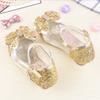 Baby Girls Princess Shoes Glitter Medium Heel Dance Shoes view 3