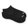 Ecosox Viscose Made from Bamboo Ultra-Dry Unisex Casual Footie Made in USA (US, Numeric, 9, 11, Regular, Regular, Standard, Black) view 1