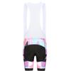Uriah Women's Cycling Bib Shorts White 3D Coolmax Gel Padded Blue Purple Size L(CN) view 2
