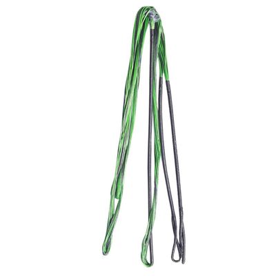 60"-70" Dacron Replacement Bowstring 16 Stand Bow String for Bow Up to 70 Lbs (Light Green and Black, 60 inch)