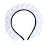 MAYSONG Women's Maid Cosplay Hair Hoop Gothic Headband white view 1