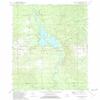 YellowMaps Alcona Dam Pond MI topo map, 1:24000 Scale, 7.5 X 7.5 Minute, Historical, 1972, Updated 1982, 26.8 x 22 in - Tyvek view 1