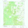 YellowMaps Evans Creek MI topo map, 1:24000 Scale, 7.5 X 7.5 Minute, Historical, 1972, Updated 1975, 26.9 x 21.9 in - Tyvek view 1