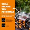 Petromax Unisex  Adult's 'Grill-Feuerpfanne' Fire pan, Black,  35 cm mit 2 Henkeln view 2