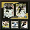 NHL Pittsburgh Penguins Mens 1215Pensfmlegnhl 12"X15" Murray-Fleury Pittsburgh Penguins Legacy Collection Plaque, Brown, N/A view 1