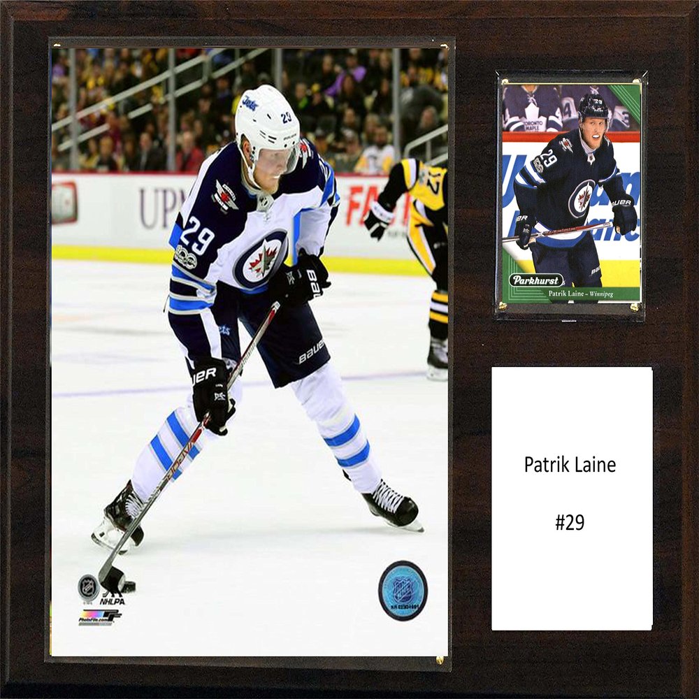 C&I Collectables NHL Winnipeg Jets Mens 1215Lainenhl 12"X15" Patrik Laine Winnipeg Jets Player Plaque, Brown, N/A