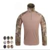 Emerson Airsoft Tactical Military Shirt Combat Gen3 Shirt (US, Alpha, X-Large, Regular, Regular, Wolf Gray) view 1
