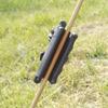 HNZMDY Molded Rubber Arrow Puller Archery Arrow Puller Gripper with Belt Clip (Brown) view 2