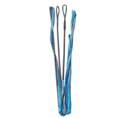 60"-70" Dacron Replacement Bowstring 16 Stand Bow String for Bow Up to 70 Lbs (Blue and Black, 68 inch)