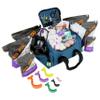 Lightning X Value Compact Medic First Responder EMS/EMT Stocked Trauma Bag w/Standard Fill Kit B - BLUE view 1