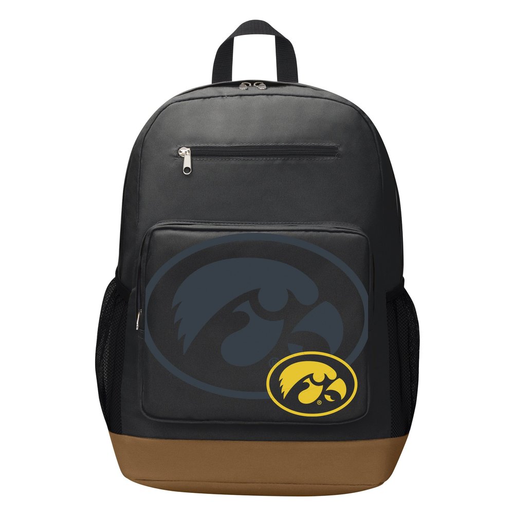 NORTHWEST NCAA Iowa Hawkeyes Unisex-Adult Playmaker Backpack, 18" x 5" x 13", Playmaker