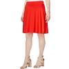 Maison Jules Womens Mini Casual A-Line Skirt Red XS view 1