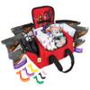 Lightning X Value Compact Medic First Responder EMS/EMT Stocked Trauma Bag w/Standard Fill Kit B - RED view 1