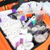 Lightning X Value Compact Medic First Responder EMS/EMT Stocked Trauma Bag w/Standard Fill Kit B - ORANGE view 3