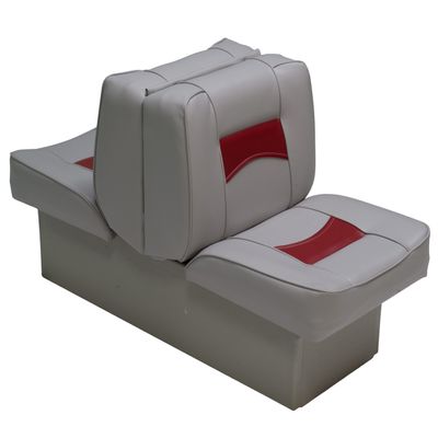 Classic Back to Back Seats (Gray and Red)