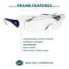 Phillips Safety Laser Safety Glasses for Co2/Eximer - Model OTG view 3