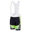 Uriah Men's Bicycle Bib Shorts White Gel Padded Tights Rider Green Size 5XL(CN) view 1