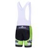 Uriah Men's Bicycle Bib Shorts White Gel Padded Tights Rider Green Size 5XL(CN) view 2