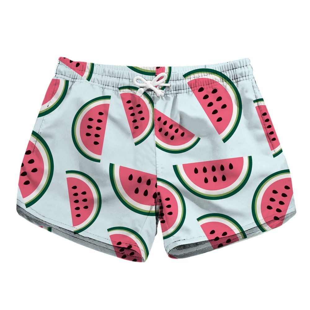 Honeystore Women's Casual Swim Trunks Quick Dry Print Boardshort Beach Shorts Lbp-6048 L