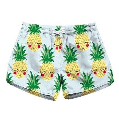 Honeystore Women's Casual Swim Trunks Quick Dry Print Boardshort Beach Shorts Lbp-6003 S