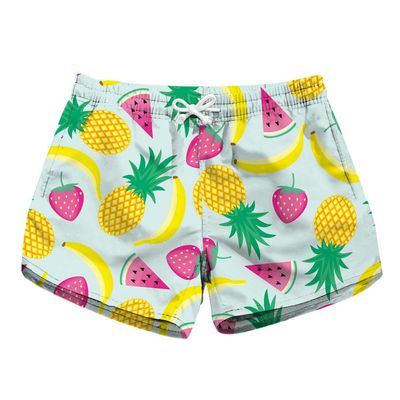 Honeystore Women's Casual Swim Trunks Quick Dry Print Boardshort Beach Shorts Lbp-6041 S
