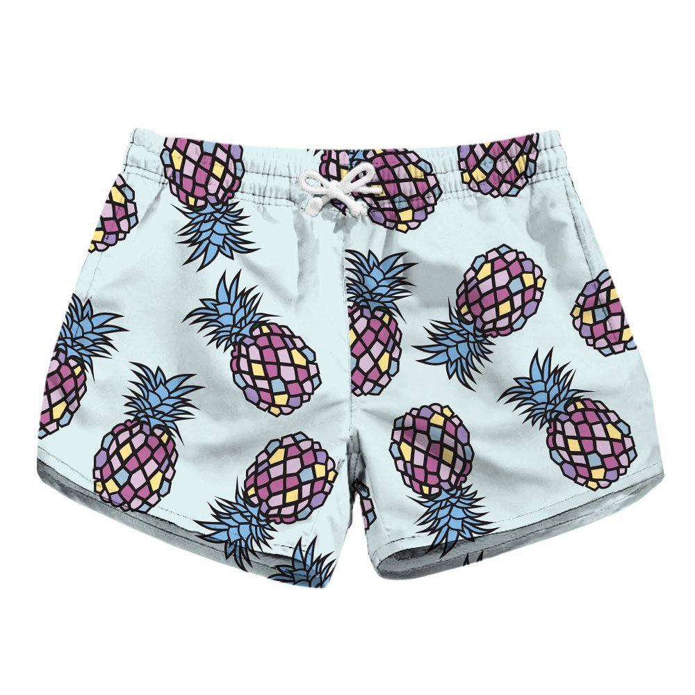 Honeystore Women's Casual Swim Trunks Quick Dry Print Boardshort Beach Shorts Lbp-6002 S