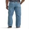 Wrangler Authentics Men's Classic 5-Pocket Relaxed Fit Flex Jean Bleached Denim Flex 40W x 34L view 3