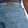 Wrangler Authentics Men's Classic 5-Pocket Relaxed Fit Flex Jean Bleached Denim Flex 40W x 34L view 4