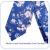 Geek-M Men's Tie Floral Fashion Neck Ties Causal Formal Occasion Wedding Business (Navy Blue H2) view 4