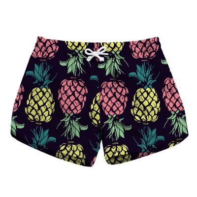 Honeystore Women's Casual Swim Trunks Quick Dry Print Boardshort Beach Shorts Lbp-6006 S