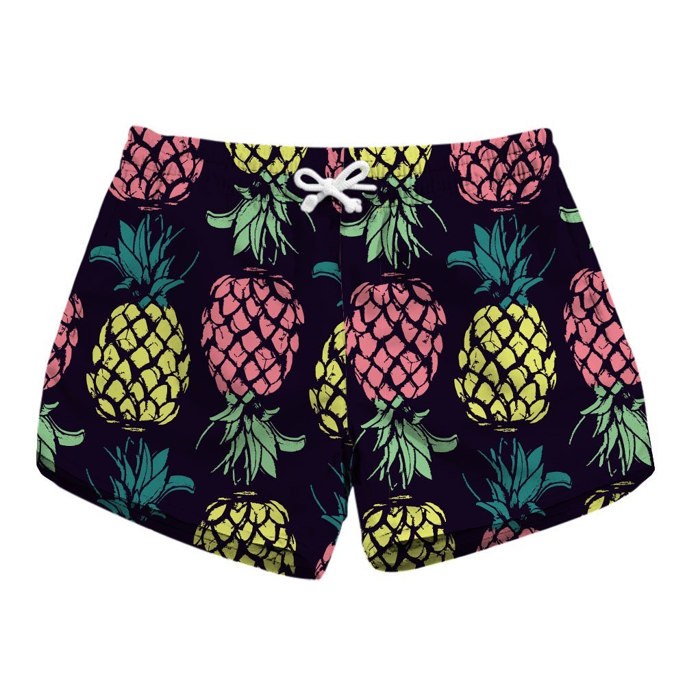 Honeystore Women's Casual Swim Trunks Quick Dry Print Boardshort Beach Shorts Lbp-6006 S
