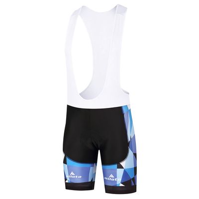 Uriah Men's Bicycle Bib Shorts White Gel Padded Tights Blue Space Size XXL(CN)