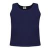 Men's Basic Sleeveless Tank Top Cotton Solid Muscle Workout Athletic T-Shirt Undershirt Activewear TT03 Navy 1X view 1