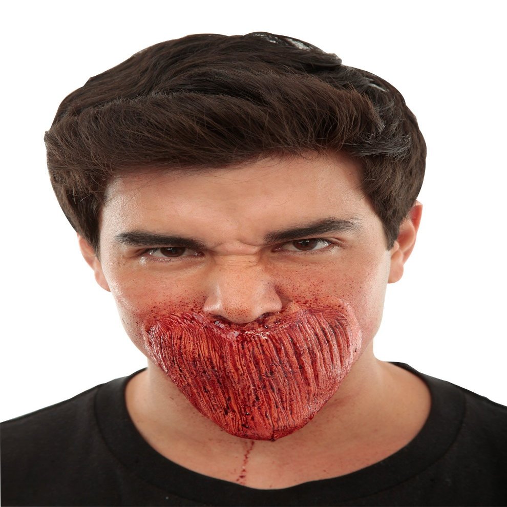 Ghoulish Masks Mouthless Prosthetic Standard