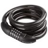 M-Wave DS 20.18 Spiral Cable Lock, Black, 20 x 1.800 mm view 1