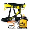 KwikSafety - Charlotte, NC - MANDRILL [1 PACK] Half Body Climbing Harness | FREE Tool Lanyard | Lightweight & Padded Adjustable Waist Belt view 1