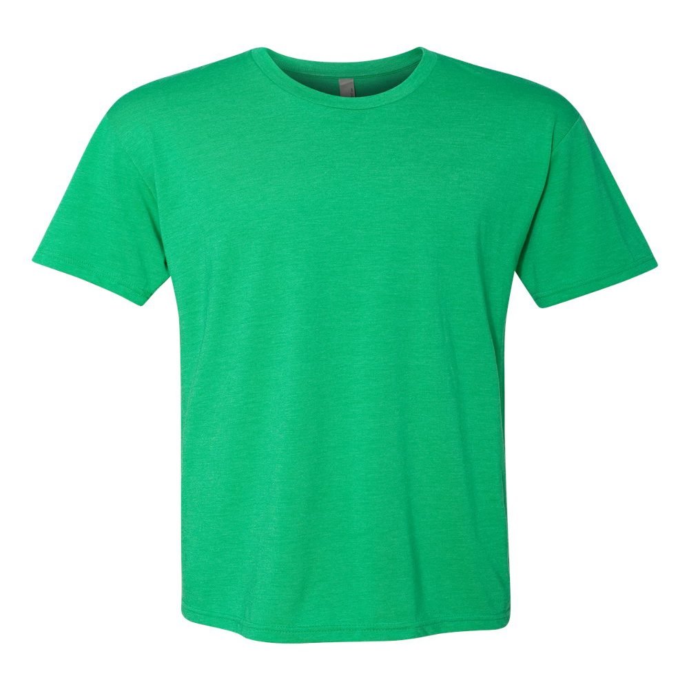 Next Level 6010 Men's Tri-Blend Crew Tee-Envy, 3X-Large