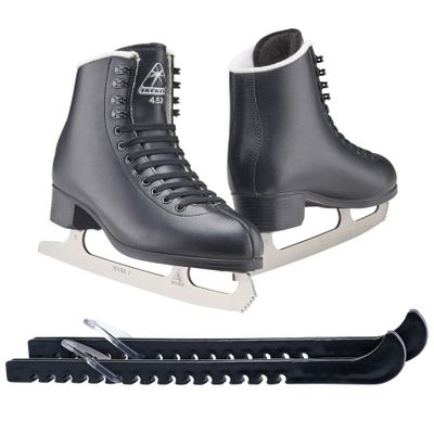 Jackson Ultima Black Figure Ice Skates for Boys/Size: Junior 2